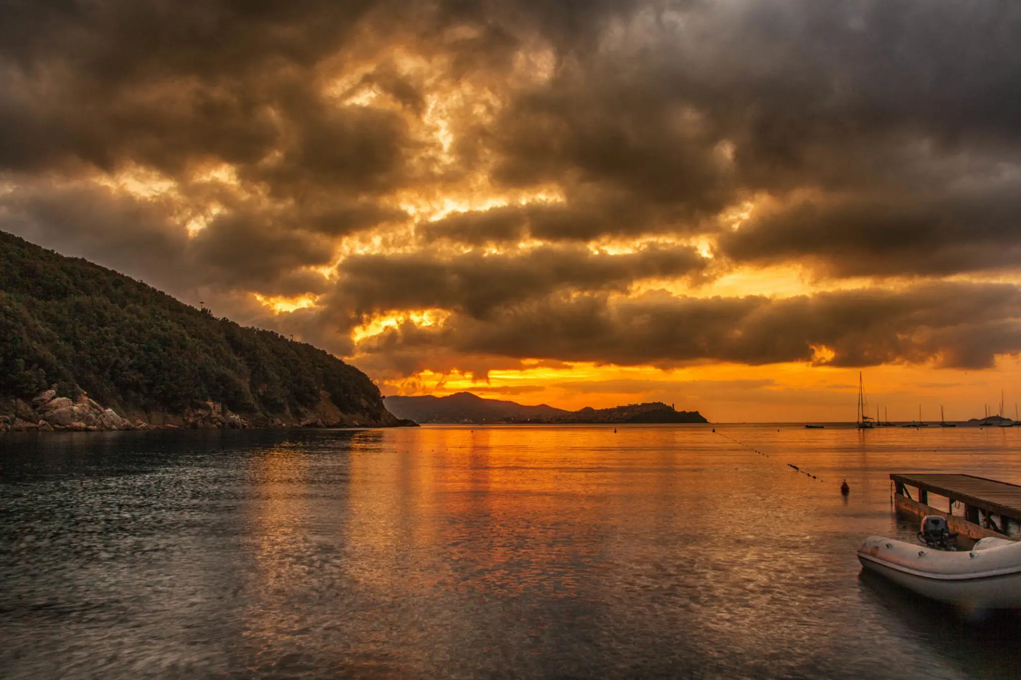 Outdoor holiday on Elba Island